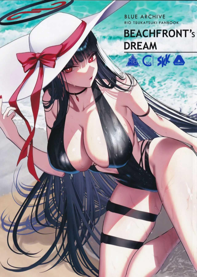 บอกไม่จำก็ยังทำอีก (C104) [SKK (Syoukaki)] BEACHFRONT’S DREAM (Blue Archive)